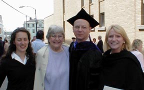 Stephanie, Grama Dorothy, Brad & mom Dawna